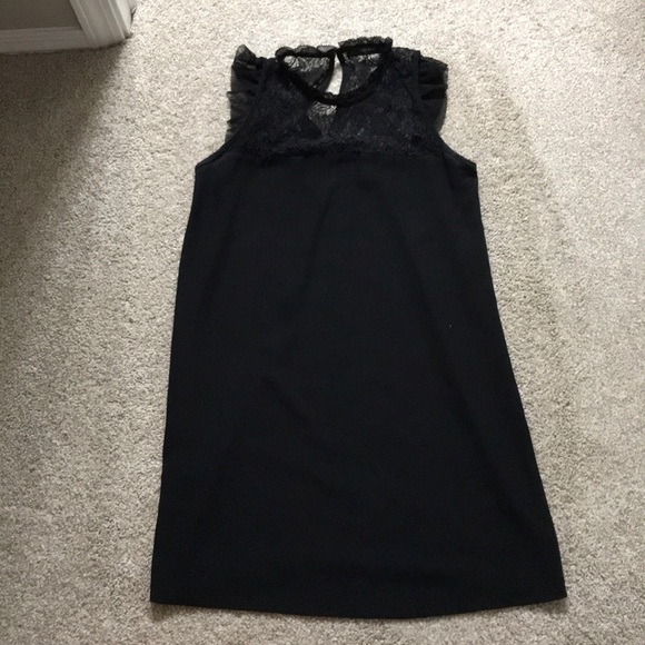 Zara Dresses & Skirts - Zara lace high neck shift dress